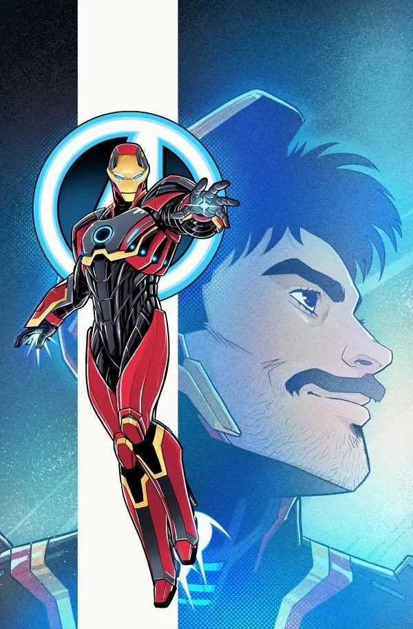 AVENGERS #31 LUCIANO VECCHIO IRON MAN VIRGIN INCENTIVE VARIANT 1:50 Marvel