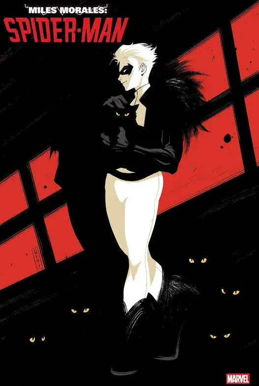 MILES MORALES: SPIDER-MAN #38 NOGI SAN WHITE CAT VARIANT Marvel