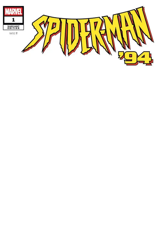 SPIDER-MAN '94 #1 BLANK COVER VARIANT Marvel