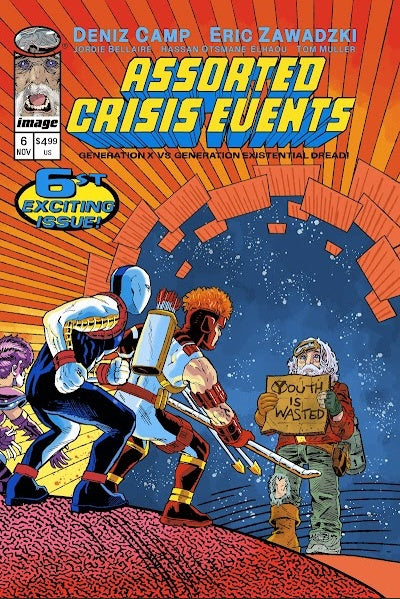 ASSORTED CRISIS EVENTS #6 Cover C Eric Zawadzki Youngblood Team-Up Wraparound Variant Image Comics