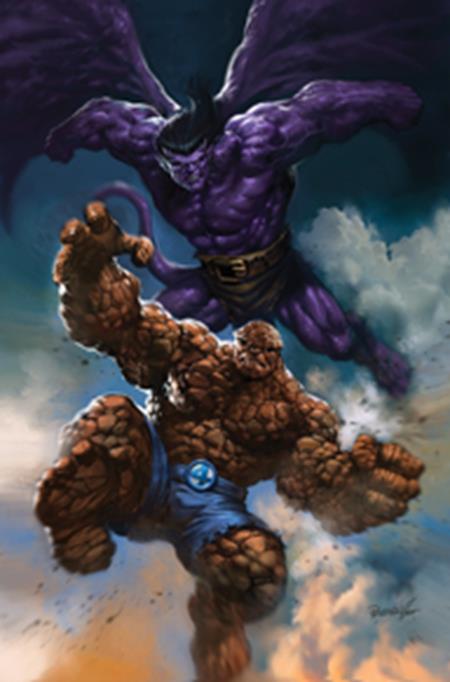 GARGOYLES X FANTASTIC FOUR #1 CVR G INC 1:15 LUCIO PARRILLO VIRGIN VAR DYNAMITE Entertainment