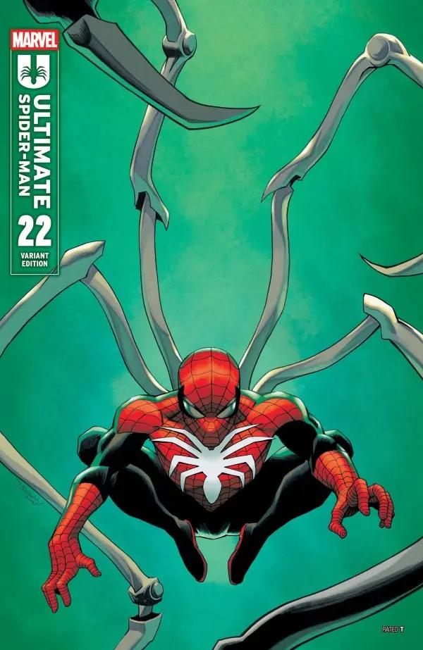ULTIMATE SPIDER-MAN #22 DECLAN SHALVEY SPOILER VARIANT Marvel