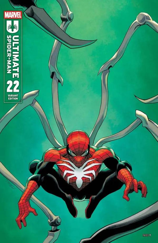 ULTIMATE SPIDER-MAN #22 DECLAN SHALVEY SPOILER VARIANT Marvel