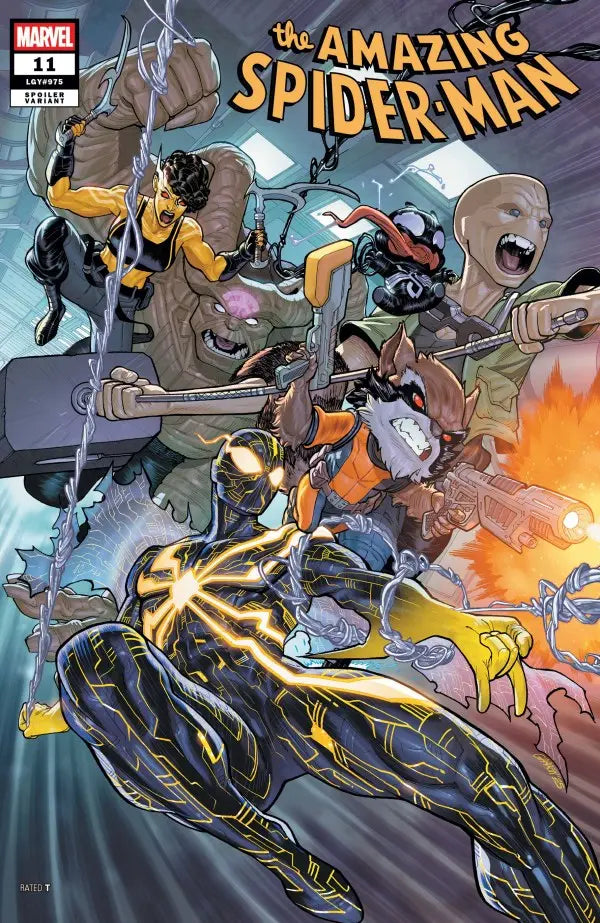 AMAZING SPIDER-MAN #11 JAVIER GARRON SPOILER VARIANT Marvel