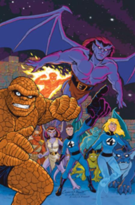 GARGOYLES X FANTASTIC FOUR #1 CVR H INC 1:25 AMANDA CONNER VIRGIN VAR DYNAMITE Entertainment